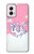 W3518 Unicorn Cartoon Hard Case and Leather Flip Case For Motorola Moto G Power 5G (2024)