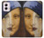 W3853 Mona Lisa Gustav Klimt Vermeer Hard Case and Leather Flip Case For Motorola Moto G Power 5G (2024)