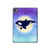 W3807 Killer Whale Orca Moon Pastel Fantasy Tablet Hard Case For iPad Pro 11 (2024)