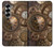 W3927 Compass Clock Gage Steampunk Hard Case and Leather Flip Case For Samsung Galaxy Z Fold 6