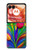 W3926 Colorful Tulip Oil Painting Hard Case and Leather Flip Case For Motorola razr 2024, Motorola Razr 50