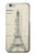 W3474 Eiffel Architectural Drawing Hard Case and Leather Flip Case For iPhone 6 Plus, iPhone 6s Plus