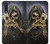 W3594 Grim Reaper Wins Poker Hard Case and Leather Flip Case For Samsung Galaxy A50