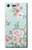 W3494 Vintage Rose Polka Dot Hard Case and Leather Flip Case For Sony Xperia XZ Premium