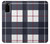 W3452 Plaid Fabric Pattern Hard Case and Leather Flip Case For Samsung Galaxy S20