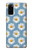 W3454 Floral Daisy Hard Case and Leather Flip Case For Samsung Galaxy S20