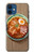 W3756 Ramen Noodles Hard Case and Leather Flip Case For iPhone 12 mini