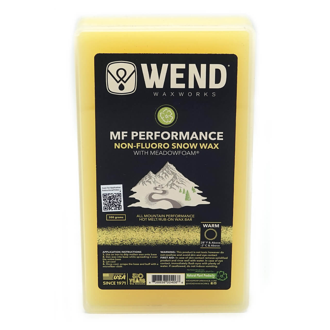 MF Performance Snow Wax | Warm 300g | Wend Waxworks