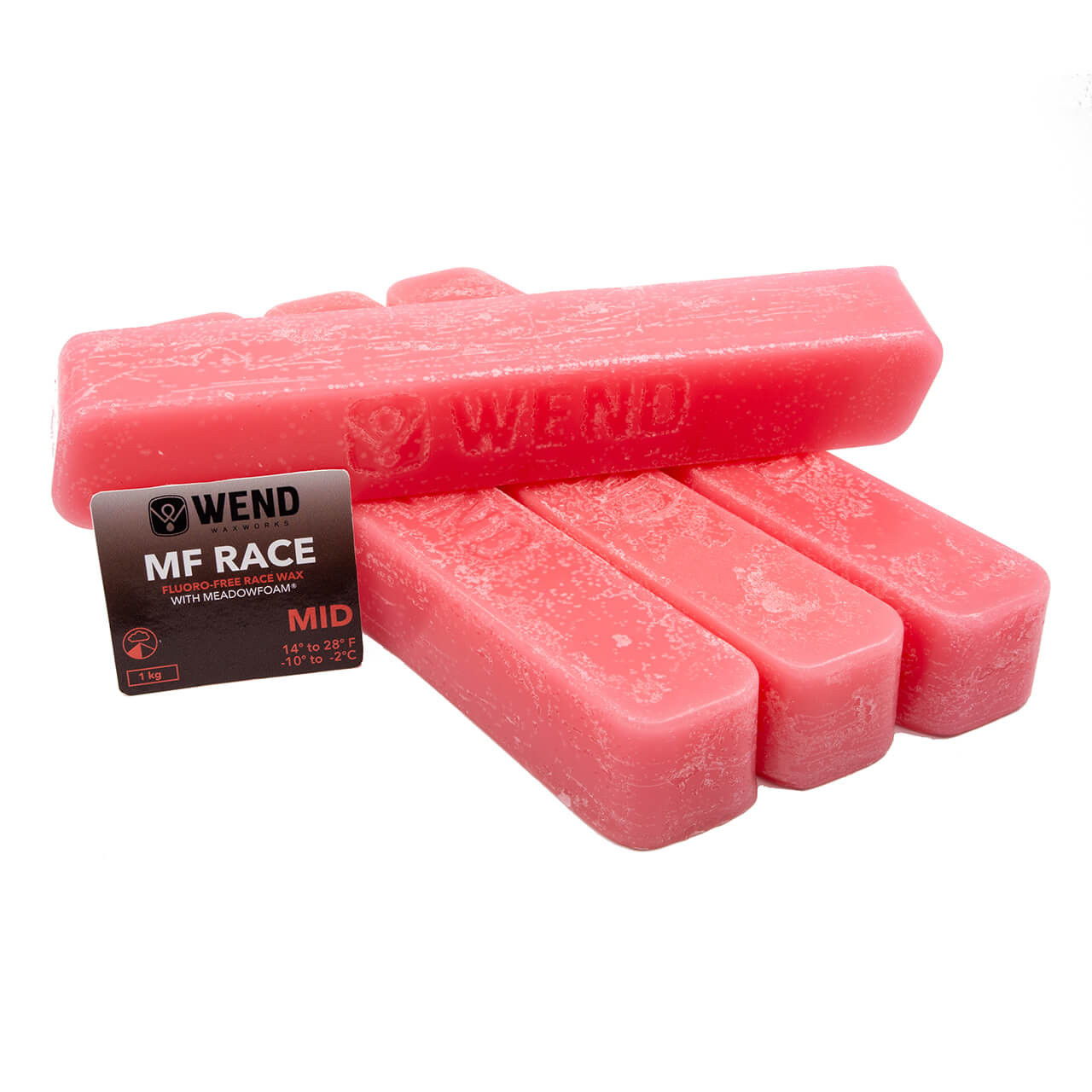 MF Race Snow Wax | Mid 1kg | Wend Waxworks