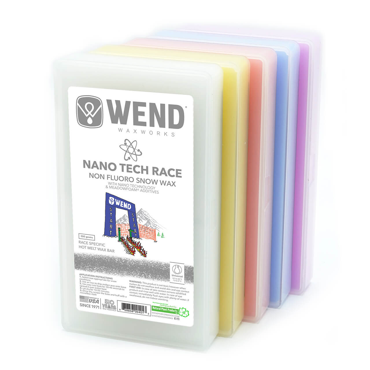 スノーボード　ワクシング NT Race Snow Wax | Universal 300g | Wend Waxworks