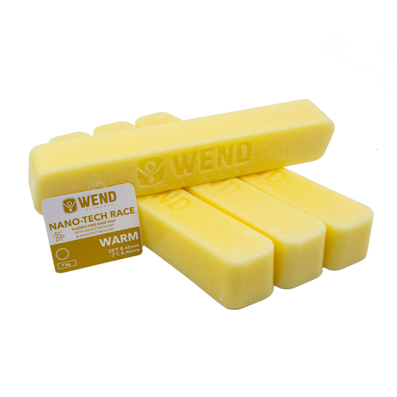 WAXページ NT Race Snow Wax | Warm 1kg | Wend Waxworks