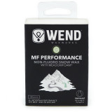 WEND MF Performance Universal temp ski & snowboard wax in a 100g hot-melt bar.