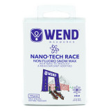 WEND NT Race Cold temp competition snow wax for skis & snowboards in a 100g hot-melt bar.