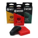 Kazu Kokubo Signature Performance wax in Universal, Warm, and XCold temp options. Shown with Universal 70g hot-melt bar and 30g rub-on pocket bar. Kazu Kokubo Signature Performance wax in Universal, Warm, and XCold temp options. Shown with Universal 70g hot-melt bar and 30g rub-on pocket bar.