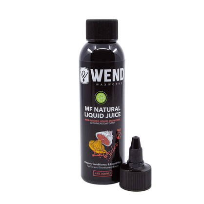 4 ounce bottle of WEND MF Natural Liquid Juice in Mid temp with precision applicator top. 4 ounce bottle of WEND MF Natural Liquid Juice in Mid temp with precision applicator top.