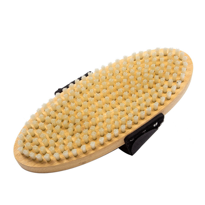 Bottom view of the nylon bristle side of our WEND Nylon Base Brush