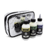 3-pack of Wend Wax-On Liquid Lube 4oz bottles with insulated Tech Travel case.