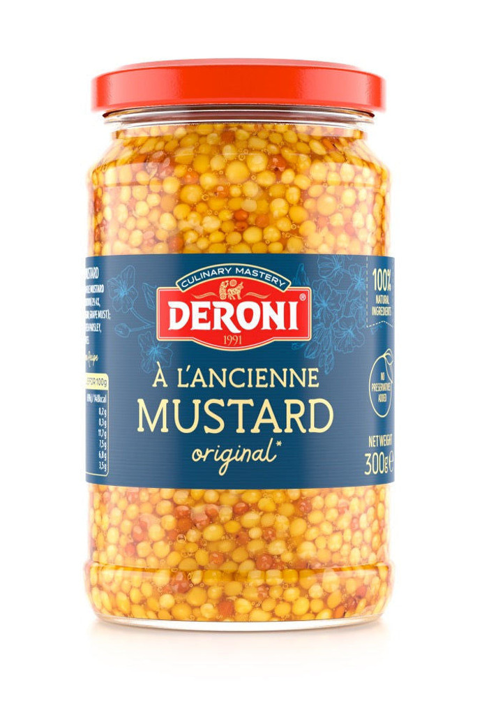 DERONI Old Fashioned Mustard 300g