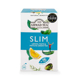 AHMAD TEA Lemon, Mate & Matcha Green Tea "Slim" Infusion - 20 Teabags
