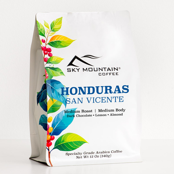 Honduras San Vicente specialty grade coffee.
