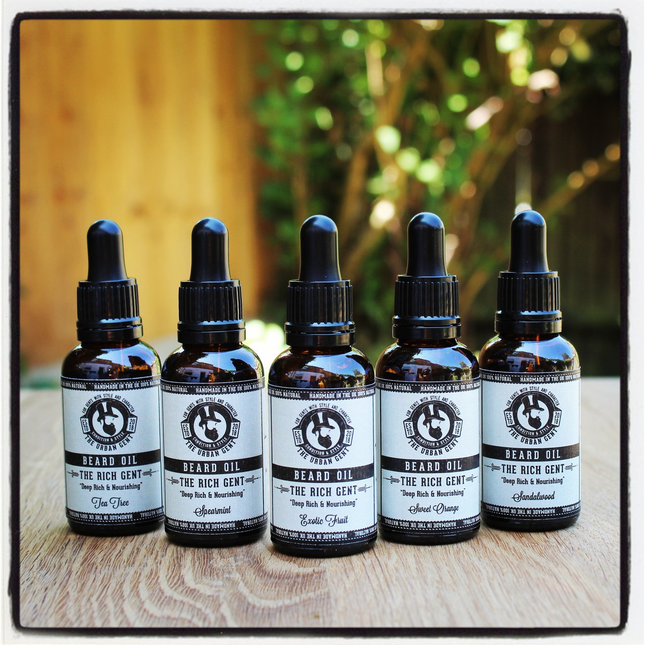 The Rich Gent Spearmint Beard Oil 30ml The Urban Gent Ltd