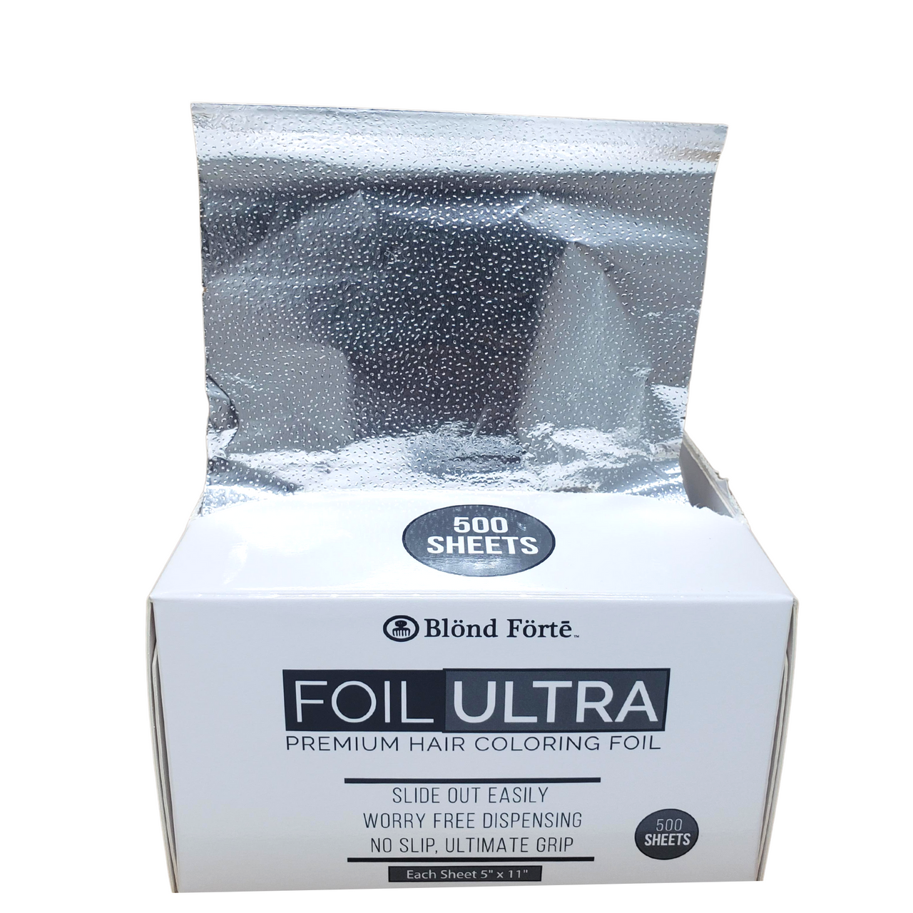 Salon Fuels Foil 12cmx300m, Silver - Hair Health & Beauty