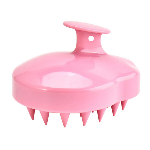 Pink Scalp Massage Shampoo Brush Exfoliating Scalp Massager