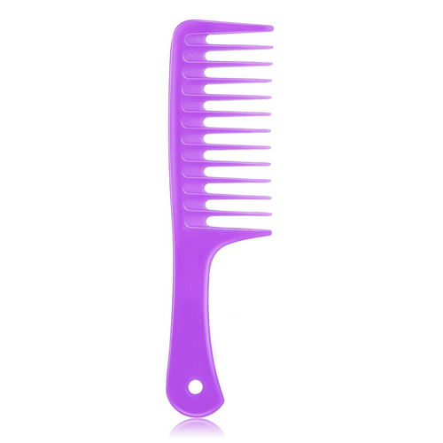 Purple Detangling Comb Detangling Comb Wide Tooth Comb