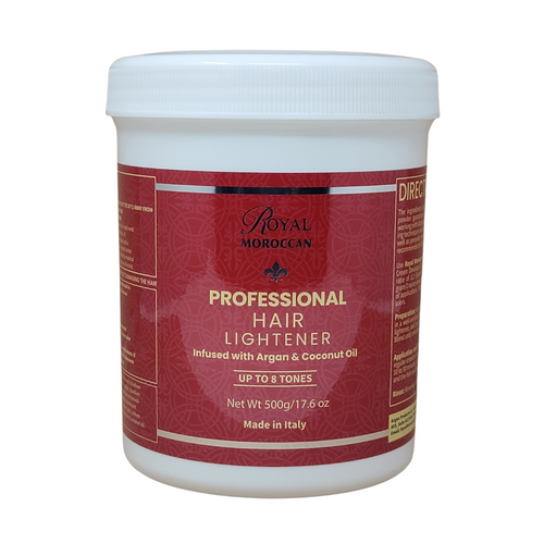 8+ Levels Professional Hair Lightener Infused with Coconut and Argan Oil