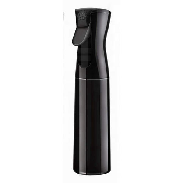 Black Misting Spray Bottle for Hair Styling, Barbers, and Hairdressers - 12oz