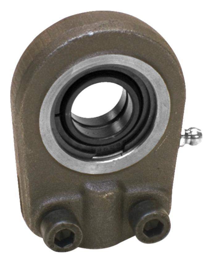 Terminale a snodo per terzo punto sferico Ø 25mm con viti di fissaggio - Ama