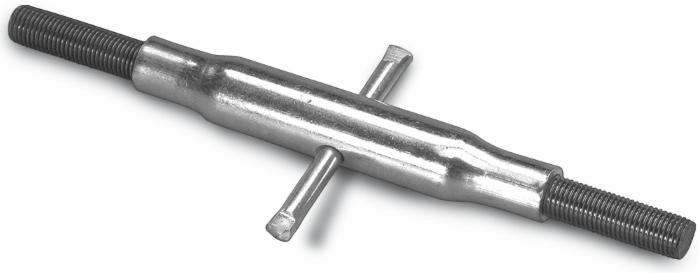 Tenditore filettato M30x3 con manicotto lunghezza 420mm - Ama