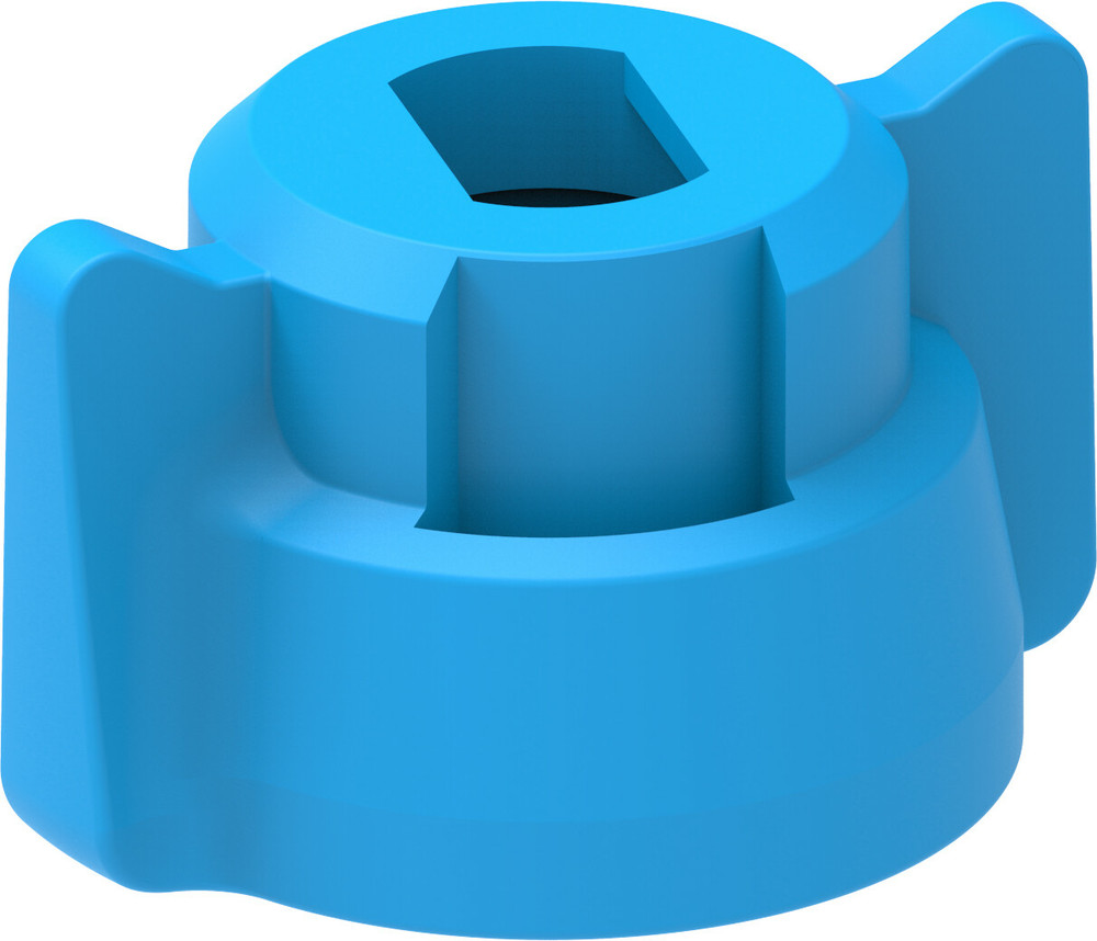 Ghiera a baionetta blu adattabile Albuz e Tecomec - Arag