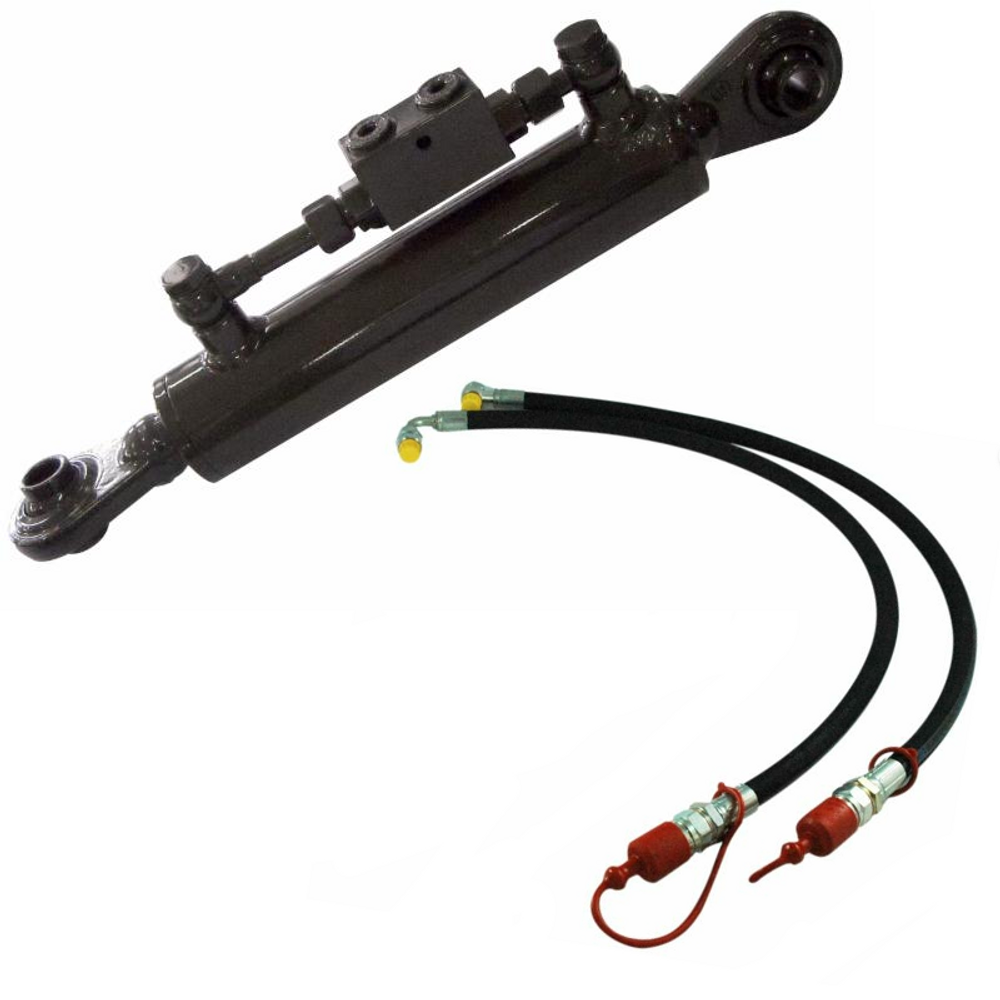 Terzo punto idraulico completo di kit tubi lungo 550-830 mm cat. II alesaggio 50mm - Ama Terzo punto idraulico completo di kit tubi lungo 550-830 mm cat. II alesaggio 50mm - Ama