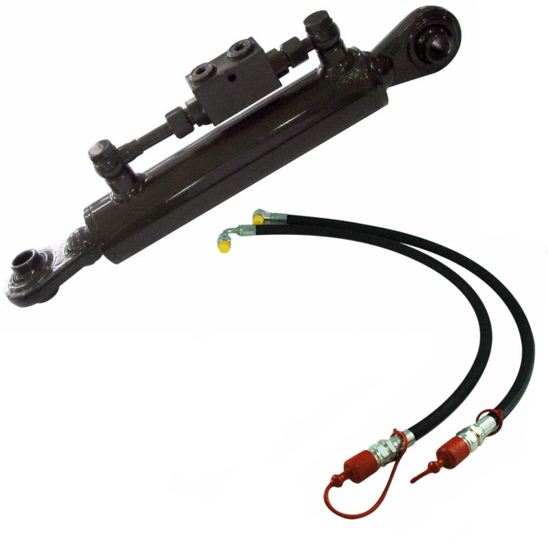 Terzo punto  idraulico cat. I lungo 530-810mm 2 Tubi 3/8” 2SN alesaggio 50mm - Ama