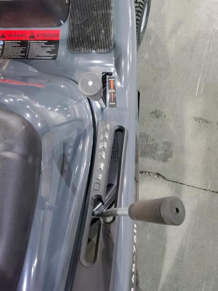 Trattorino Rider MRS 145-76H Ama con motore a 4 tempi e avviamento elettrico - Ama