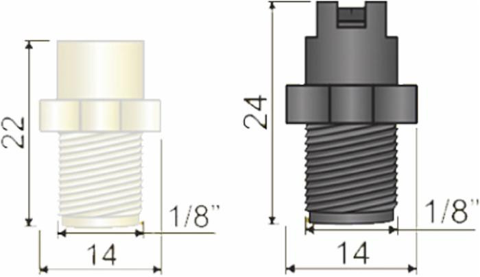 Ugelli a ventaglio HCT 110° a cono per nebulizzazione e sanificazione - Asj Spray-Jet