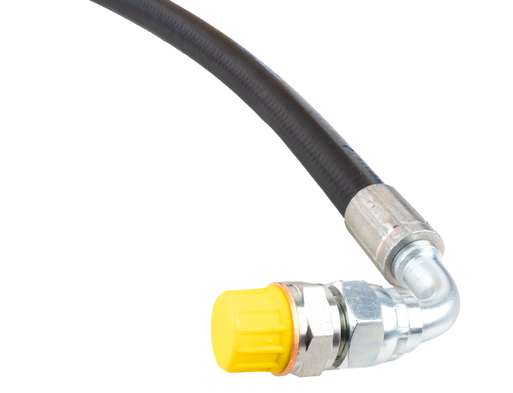 Kit tubi idraulici 3/8" 2SN per terzi punti con valvola di blocco - Ama Refluid