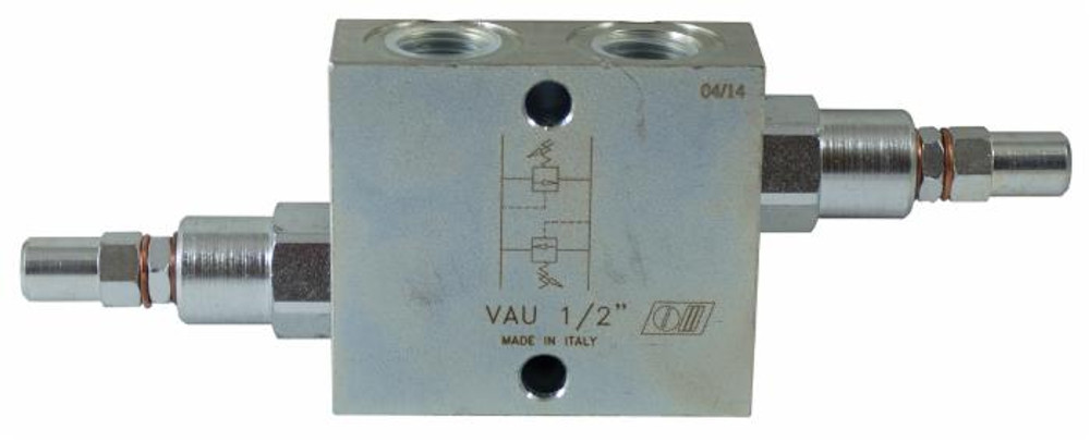 Valvola di massima pressione incrociata (antiurto) da 3/8” - Ama Refluid