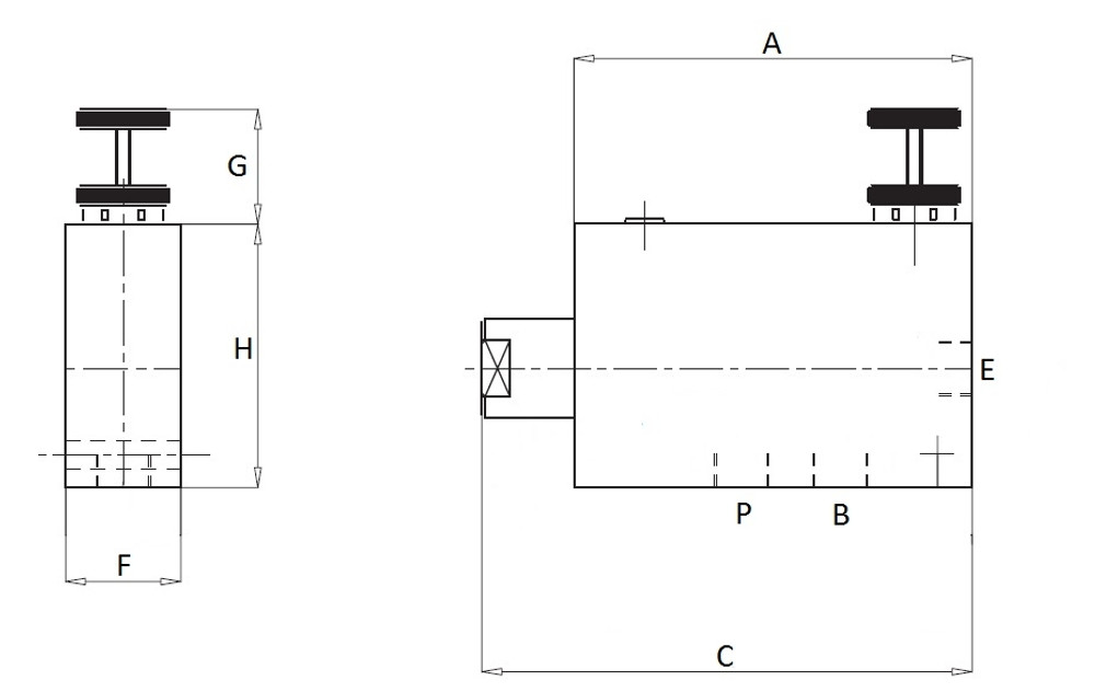 Valvola prioritaria regolabile da 1/2" - Ama Refluid