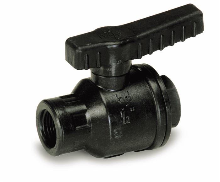 Valvola sfera con attacchi 1/2" - Ama