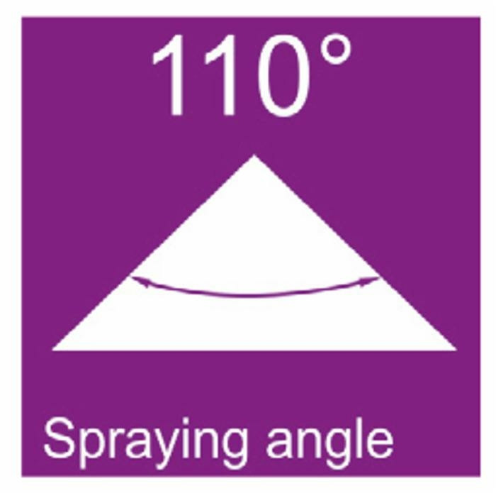 Ugello a ventaglio SF 110° bianco - Asj Spray-Jet