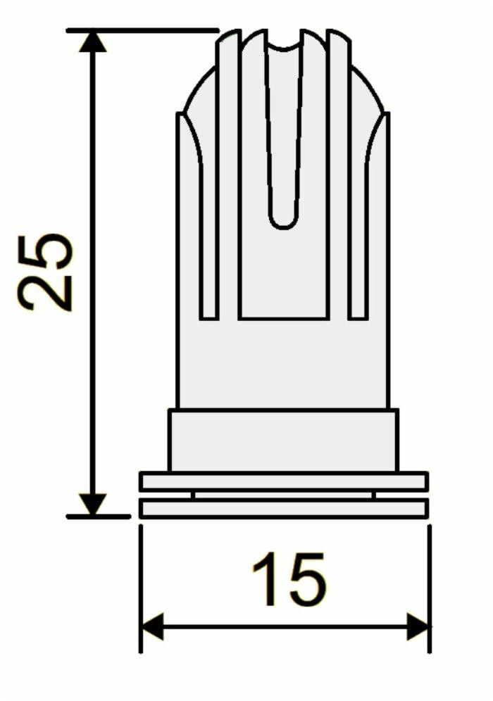 Ugello fine barra blu - Asj Spray-Jet