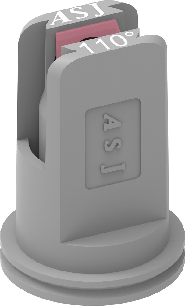 Ugello a ventaglio antideriva con inserto in ceramico grigio - Asj Spray-Jet