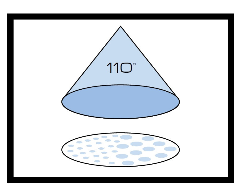 Ugello Albuz AXI 110° marrone - Albuz