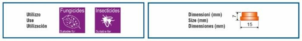 Ugello a cono verde - Asj Spray-Jet