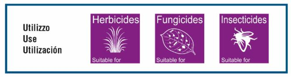 Ugello antideriva con angolo di spruzzatura 110° colore verde "LD", - Asj Spray-Jet
