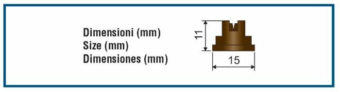 Ugello a ventaglio SF 110° viola - Asj Spray-Jet