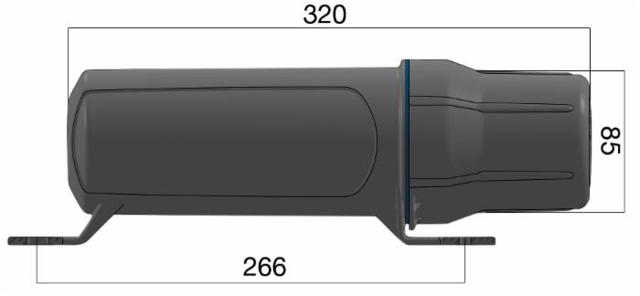 Portadocumenti tubolare Tu-Box Medium - Seat Plastic