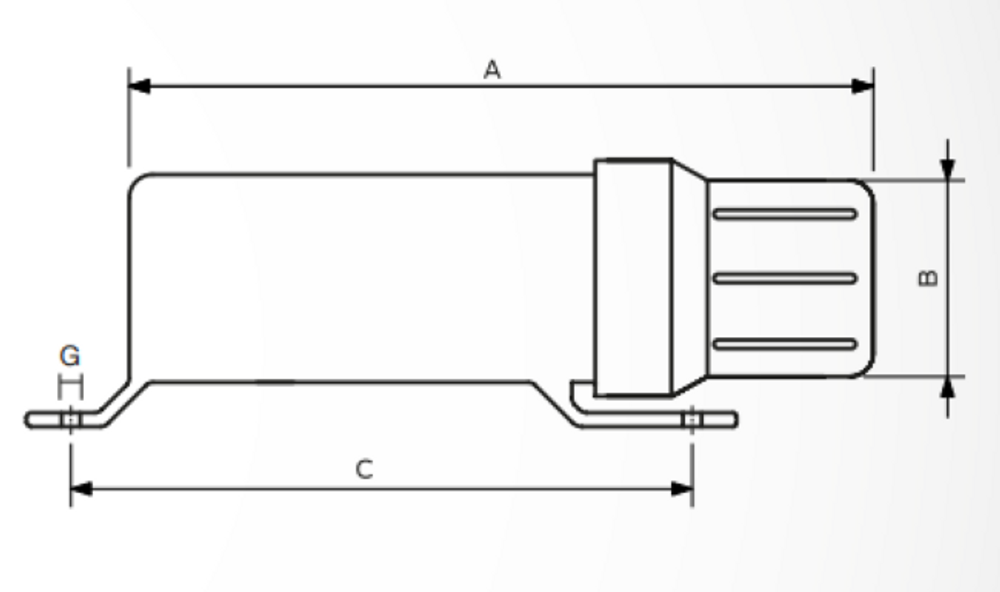 Portadocumenti tubolare Tu-Box Mini lunghezza 320mm - Meccanoplast